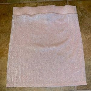 Sparkle Fitted Skirt